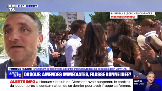 Trafic de drogue à Marseille: Chasser le consommateur avec une amende, ça ne règlera pas le problème , selon Fabrice Rizzoli, enseignant spécialiste de la grande criminalité