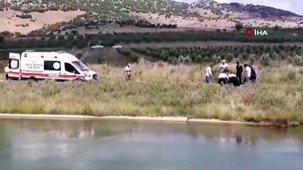 Traktörle sulama kanalına düşen genç hayatını kaybetti