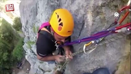 Engelli dalış rekortmeni, uzuvlarını kaybeden depremzedelere umut aşıladı