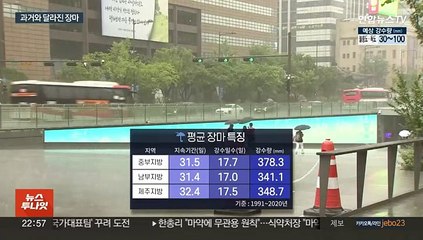 예전 같지 않은 장맛비…더 강해지고 2차 우기 뚜렷