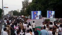 SURAT VIDEO : विश्व रिकॉर्ड बनाने के लिए सूरत के विद्यार्थियों में नजर आया उत्साह