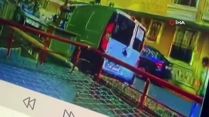 Çekmeköy'de doğal gaz patlaması kamerada