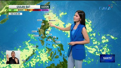 Binabantayang LPA, mababa ang tsansa maging bagyo ---PAGASA | Saksi