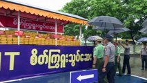 WATCH: Myanmar torches illegal drugs on International anti-drug day