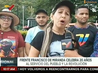 Prestando servicio a la población venezolana el Frente Francisco de Miranda celebra sus 20 años