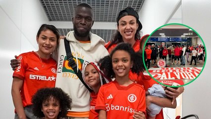 Enner Valencia arribó a Brasil para unirse al Inter de Porto Alegre