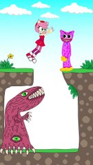 TOP 3 Animations About Huggy Wuggy and Kissy Missy [Part 2] _  #shorts #animation