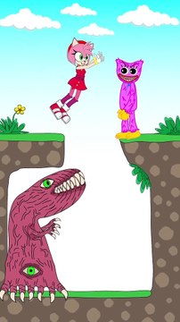TOP 3 Animations About Huggy Wuggy and Kissy Missy [Part 2] _ #shorts #animation