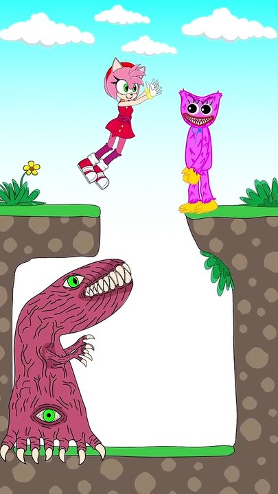 TOP 3 Animations About Huggy Wuggy and Kissy Missy [Part 2] _  #shorts #animation