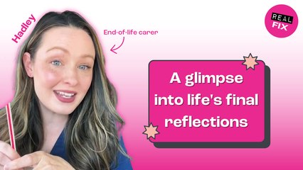 End Of Life Carer Shares Patients REGRETS!