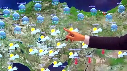 Pendant les vacances, le temps sera différent d'un endroit à l'autre dans tout le pays.