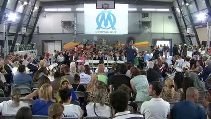 Emmanuel Macron à la rencontre des Marseillais
