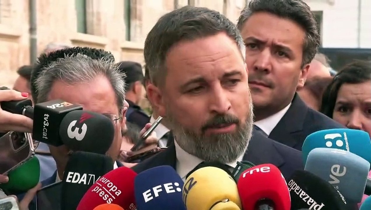 Abascal ve "un buen paso" la carta de Guardiola: Vox y PP estamos obligados a entendernos