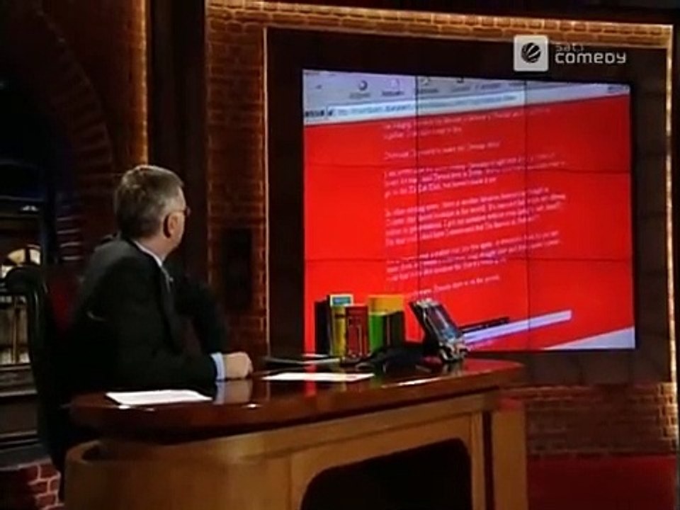 Die Harald Schmidt Show - Folge 1055 - Waschbecken Test