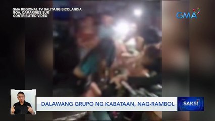 Lalaking nag-amok at nanutok umano ng kutsilyo sa plaza, patay matapos mabaril ng pulis | Saksi