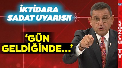 Fatih Portakal'dan Wagner-SADAT Benzetmesi! İktidara Böyle Seslendi