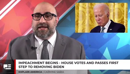 Impeachment Begins - House Votes And Passes First Step To Removing Biden