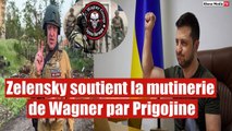 Les responsables ukrainiens se réjouissent de la tentative de coup d'État en Russie