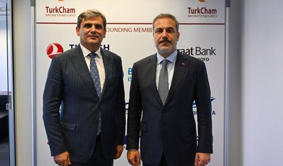 Dışişleri Bakanı Fidan, Karadağ Başbakan Yardımcısı İbrahimoviç ile görüştü