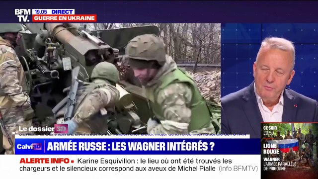 Wagner: Ça semble hautement improbable que cette milice puisse s'intégrer à l'armée régulière russe, pour le général Olivier de Bavinchove