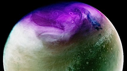 La NASA Publica Espectaculares Imágenes Ultravioleta De Marte