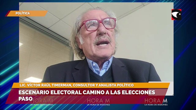 Lic. Víctor Raúl Timerman, consultor y analista político, dijo Cristina Kirchner apoya a la fórmula Mssa-Rossi