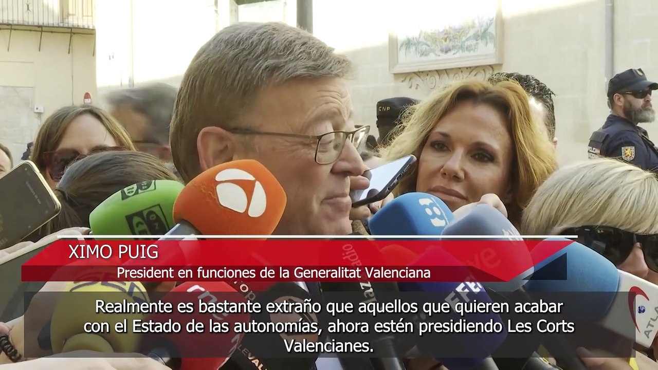 Llanos Massó, nueva presidenta del Parlamento valenciano