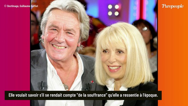 On ne s'en remet jamais : Alain Delon face à Mireille Darc qui l'interpelle sur leur rupture et la douleur d'avoir été quittée