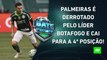 Palmeiras PERDE para o LÍDER Botafogo, que DISPARA; Flamengo VENCE Santos e é 3º! | BATE PRONTO