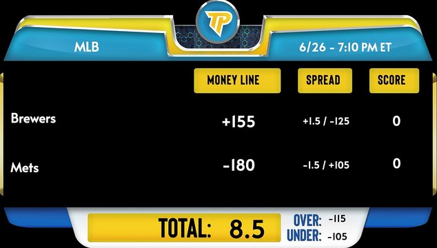 Selecciones de Apuestas Deportivas de las Grandes Ligas de Béisbol y Pronósticos de Expertos Hoy 26/06/2023