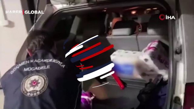 Göçmenin pes dedirten kaçış planı: Gizli bölmede yakalandı