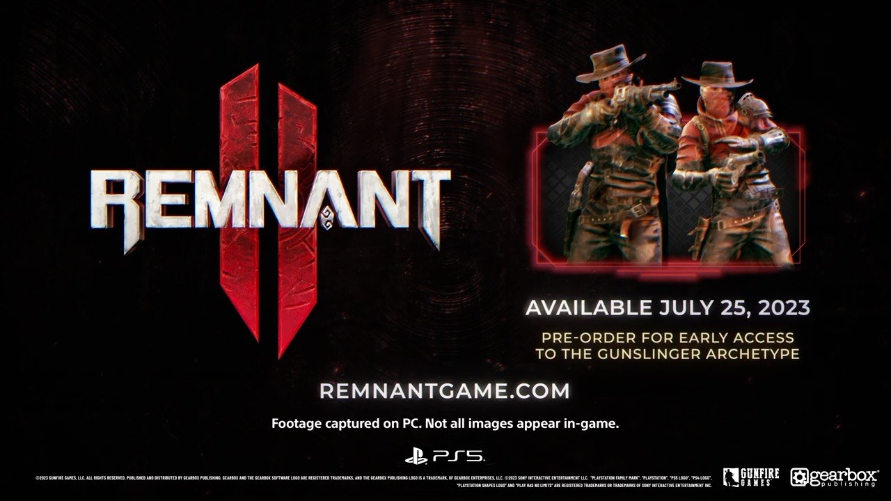Remnant 2 Medic Archetype Reveal Trailer PS