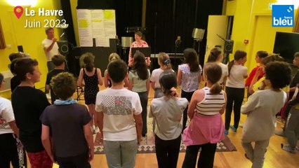 Une classe de CM2 du Havre enregistre une chanson sur le harcèlement scolaire