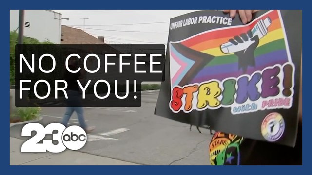 Los Angeles Starbucks workers join nationwide strike in response to Pride policy