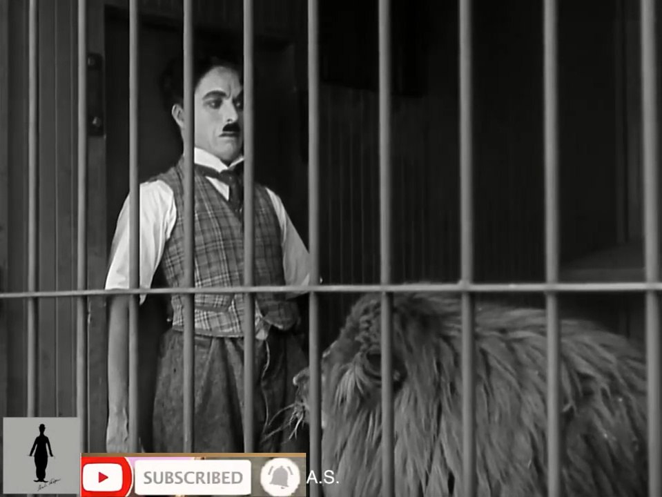 Charlie Chaplin - The Lion Cage -  (The Circus, 1928)
