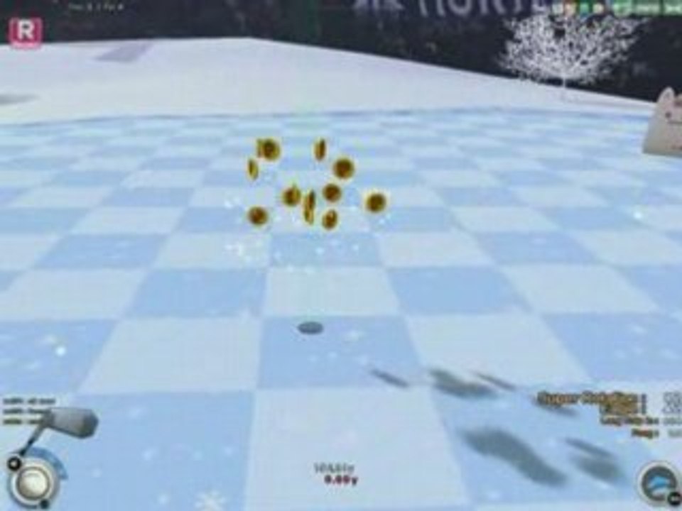 pangya ice cannon trou 3 chip-in