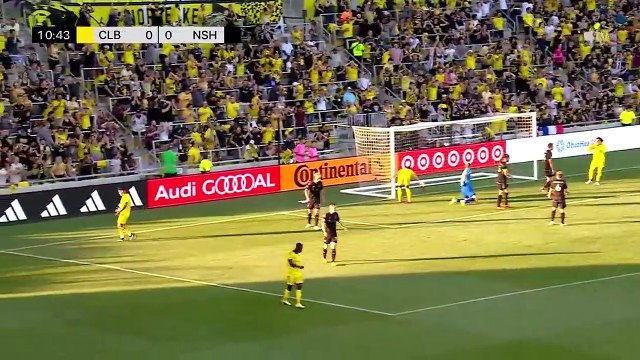 MLS 2023 Columbus Crew vs Nashville SC Football Match Extended Hightlights
