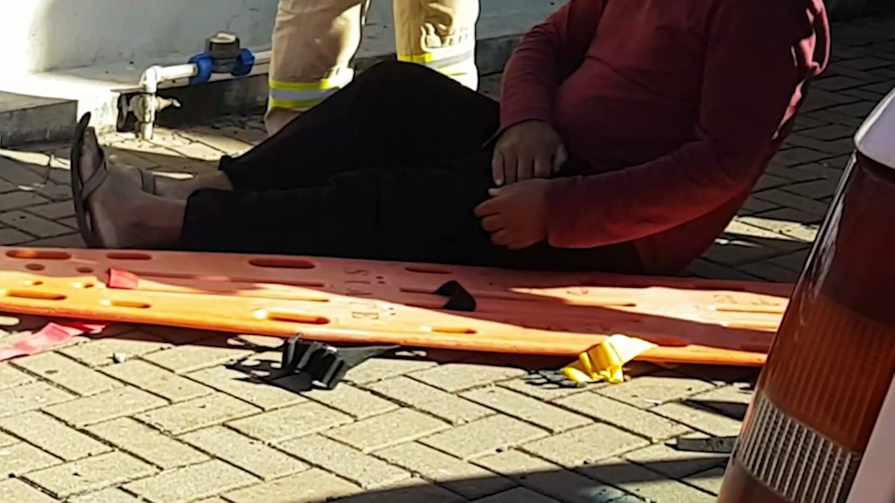 Siate atende vítima de queda no Bairro Brasília