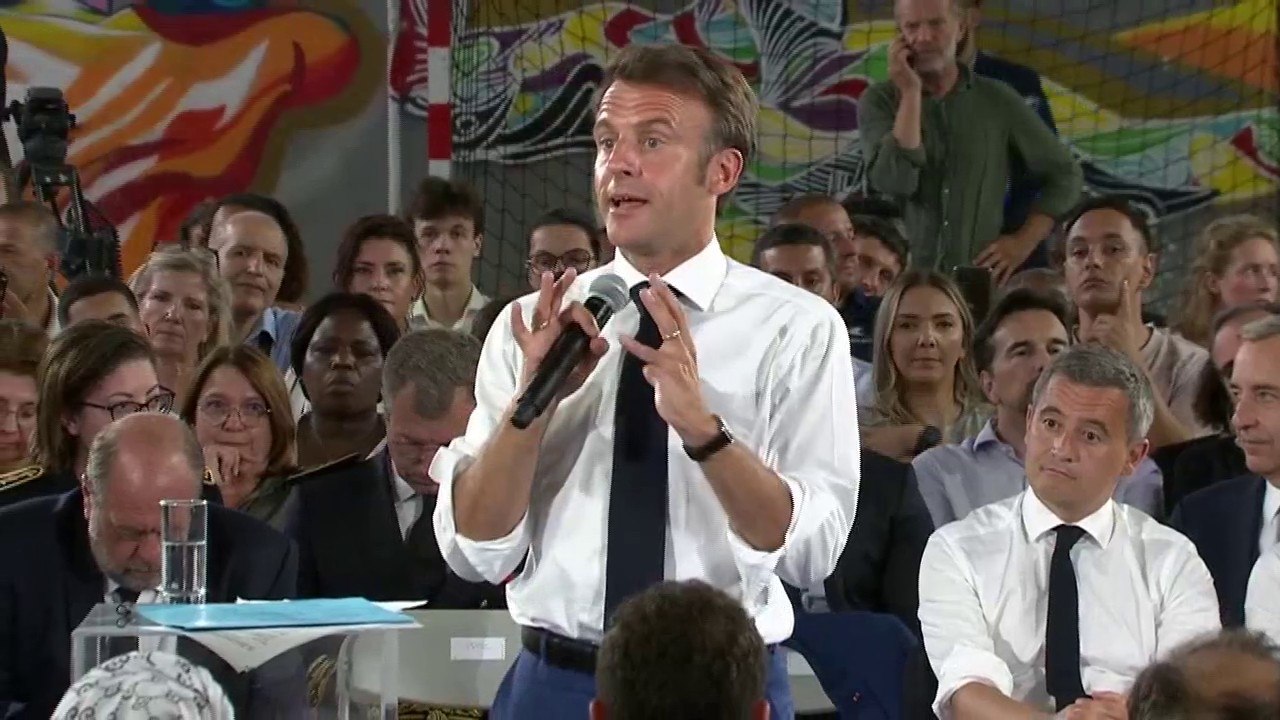 À Marseille, Emmanuel Macron annonce la mise en...