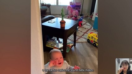 Naughty Toy will Brings Baby Happy Mood _ Funny Baby Videos