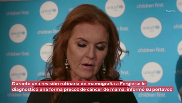 Sarah Ferguson hace público su diagnóstico de cáncer: esto se sabe