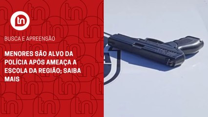Menores são alvo da polícia após ameaça a escola da região; saiba mais