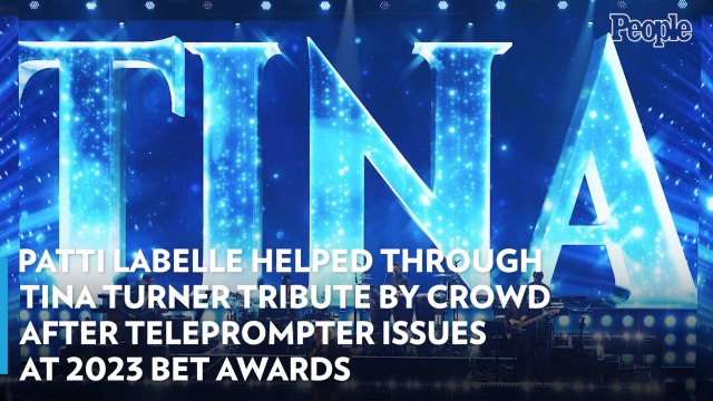 Patti LaBelle Helped Through Tina Turner Tribute by Crowd After Teleprompter Issues at 2023 BET Awards