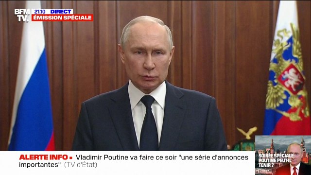 Putsch avorté de Wagner: Dans tous les cas, la rébellion armée aurait été maîtrisée , affirme Vladimir Poutine