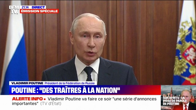 Vladimir Poutine: Je sais que la plupart des combattants de Wagner sont des patriotes