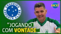 Toledo elogia garra dos jogadores do Cruzeiro