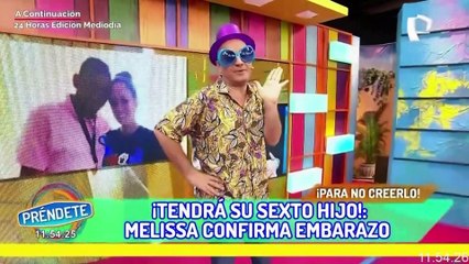 Metiche revela datos de la dulce espera de Melissa Klug Dar a