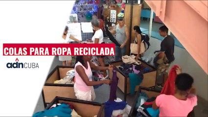 Colas para ropa reciclada