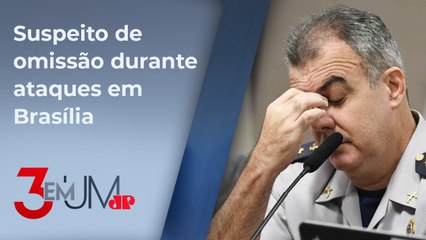 Coronel Jorge Naime presta depoimento na CPMI do 8 de Janeiro