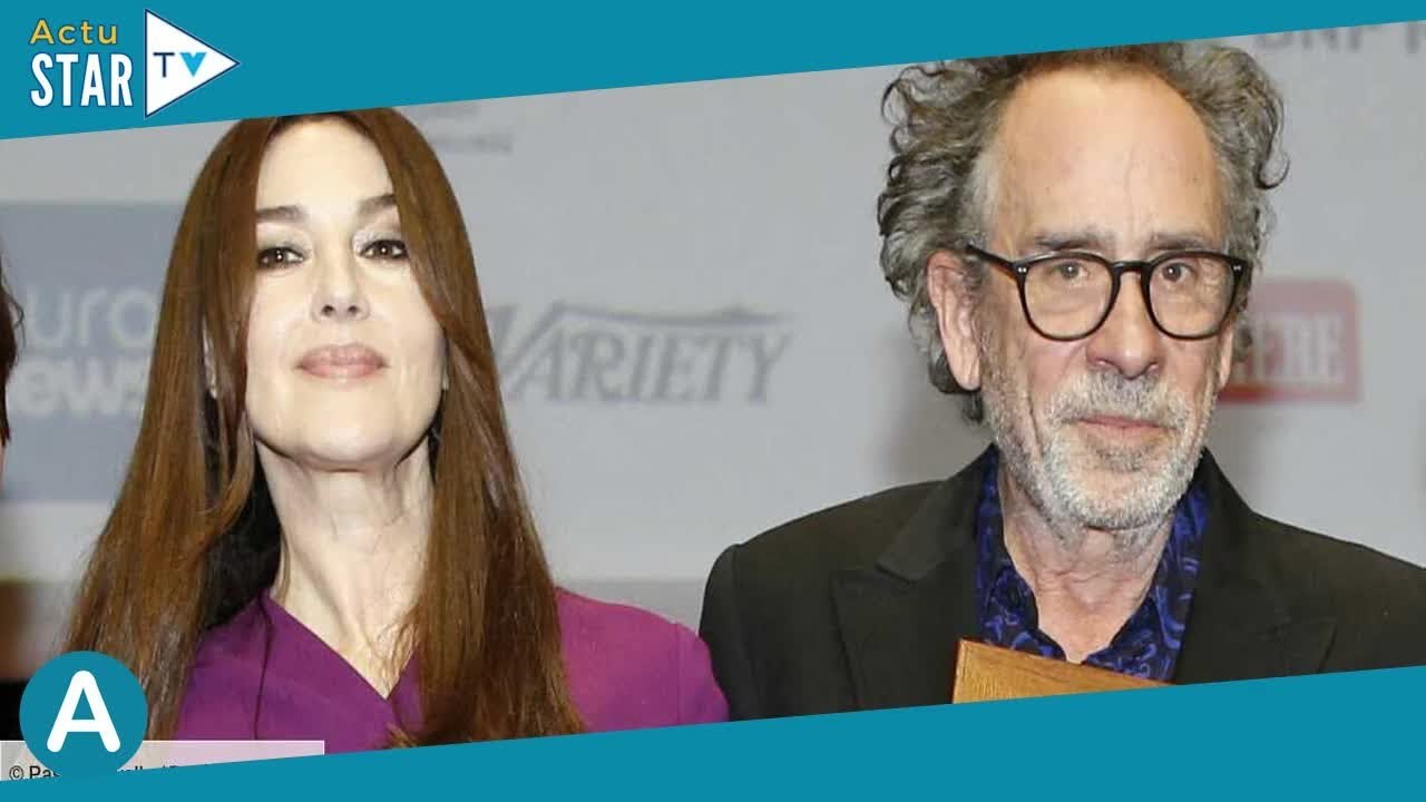 Monica Bellucci officialise son couple avec Tim Burton : “Je connais l'homme, je l'aime”